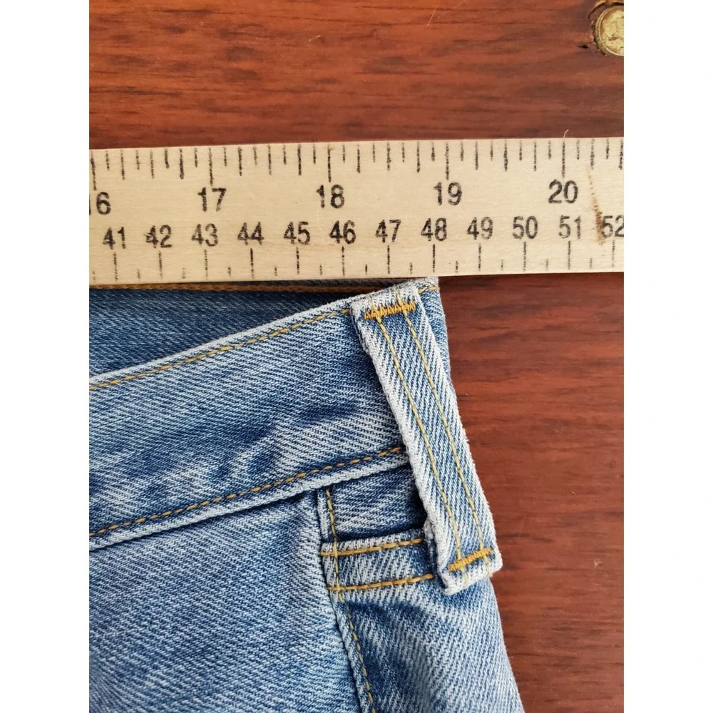 Levi's 501 Mens Jeans Sz 38 X 32 Blue Denim 100% Cotton Button Fly Straight-Leg